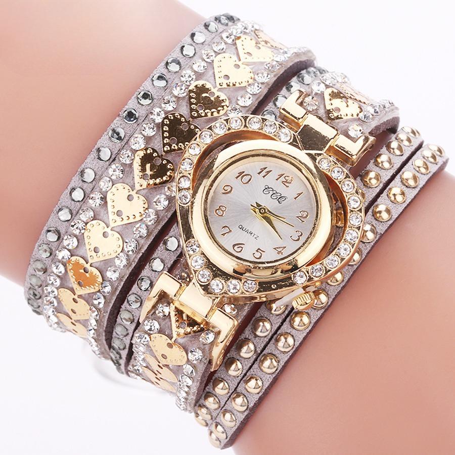 Women Fashion Long Strap Watch Ladies Casual Rhinestone Dress Watch Female Bracelet Wristwatch Relogio Feminino Clock
