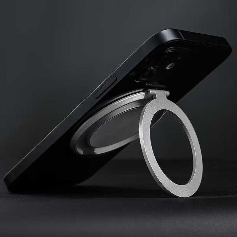 Portable Rotating Back Sticker Phone Stand with Finger Ring