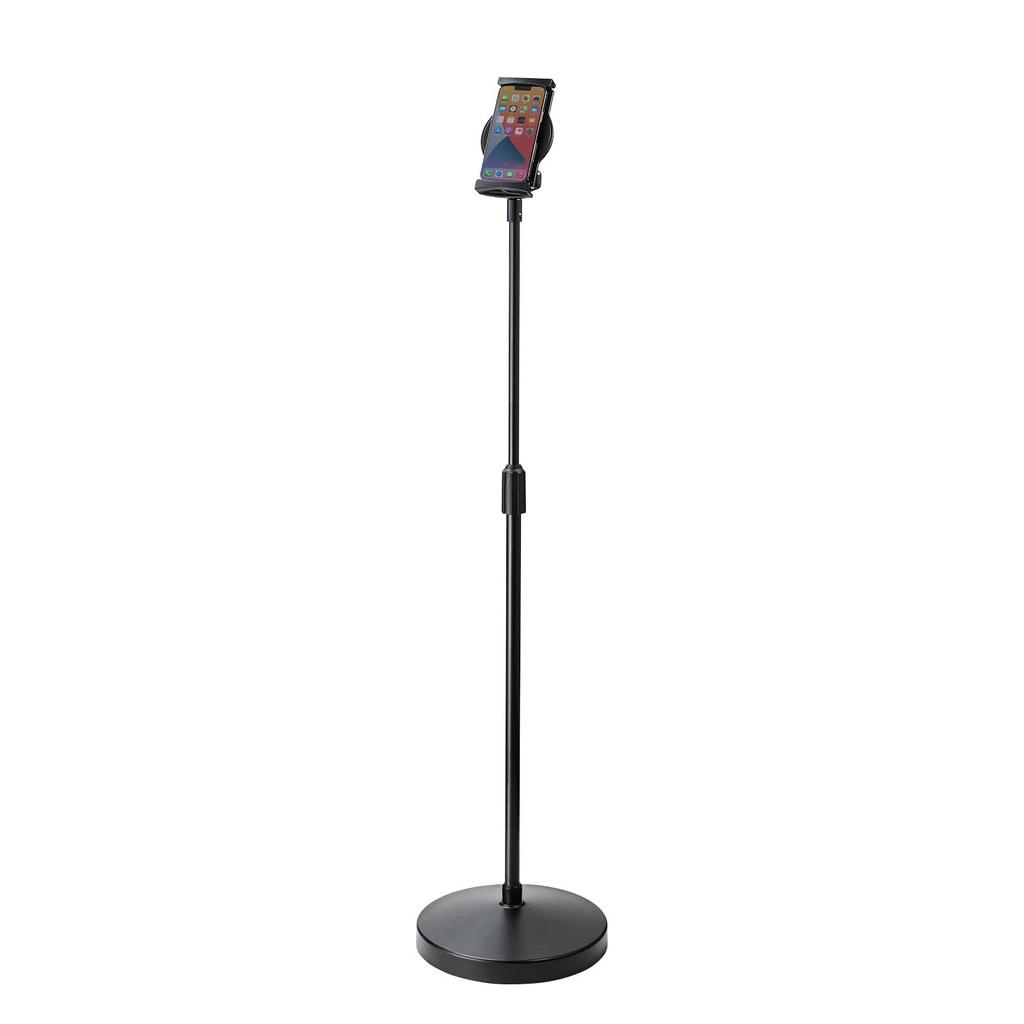 Sanwa Supply Adjustable Height Stand with Inch Black MR-TABST20 iPad/Tablet (Compatible 4.5-11 Tablets)