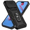 For iPhone 17 Pro Case PC+TPU Phone Cover with Lens Protection Kickstand