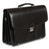 Men' Leather Laptop Briefcase - Exclusive Business Briefcase with Three Compartments