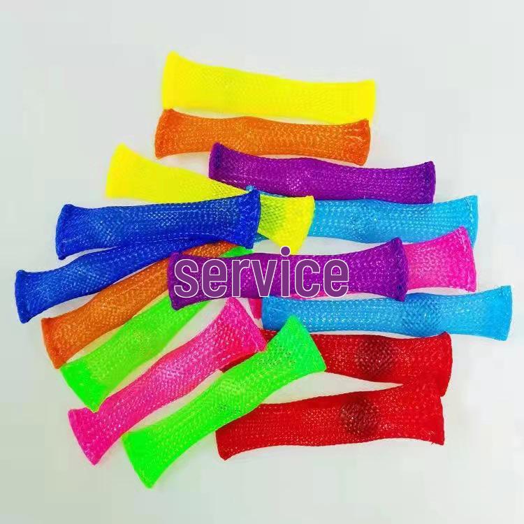 Cross-border Woven Mesh Tube Bead Stress Relief Toy