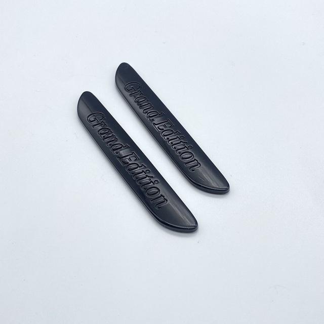 SPORT EDITION NIGHT EDITION Prime Edition Blade Top ABS Emblem for Mercedes Benz Car Fender Side Badge Logo Sticker Glossy Black