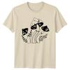 Mystical Mushroom Moon Stars TShirt Fungi Art Birthday Gift For Him And Her