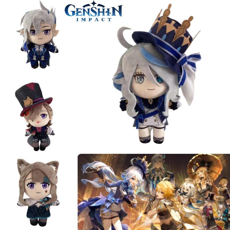 Originale Genshin Impact Plüschpuppen Wendy Klee Hu Tao Zhongli und mehr