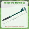 2Pcs Lawn Mower Cleaning Tools Mower Deck Cleaning Tool Deck Scraper with Ergonomic Handle Garden Machinery Cleaning Tools