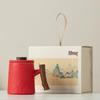 DZ JIA Ceramic Tea Infuser Mug