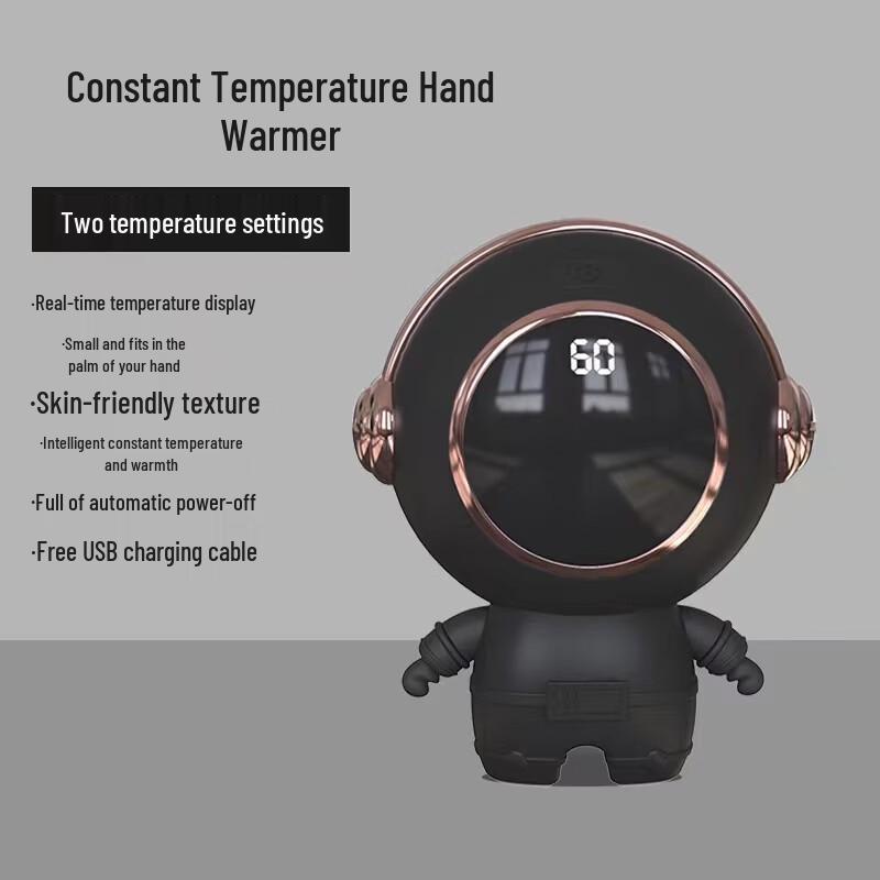ZISIZ Astronaut USB Rechargeable Hand Warmer