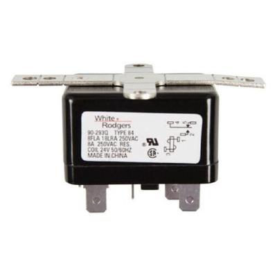 Replacement for Compatible with White Rodgers 90-293Q 1-Pole 2-Throw 24V Enclosed Furnace Relay