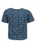 T-Shirt Chłopięcy, Granatowy, Napisy, Lief