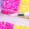 A84E-AB Nail Rhinestone Boxed DIY Resin Jelly Diamond Symphony Phone Case Accessories Jewelry Accessories Diamond Sticker