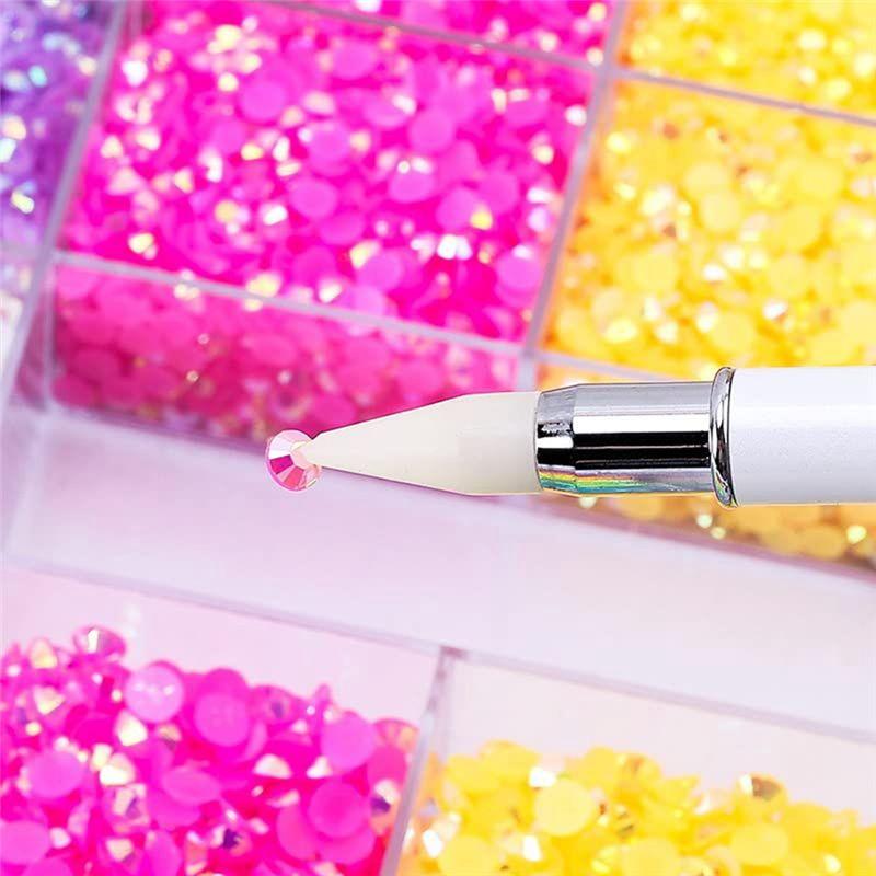 A84E-AB Nail Rhinestone Boxed DIY Resin Jelly Diamond Symphony Phone Case Accessories Jewelry Accessories Diamond Sticker