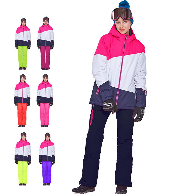 Phibee Women s Windproof Warm Ski Suit Set
