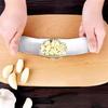 Stainless Steel GarlicPress Crusher Manual Garlic Mincer Chopping Garlics Tool Fruit Vegetable Tools Kitchen Accessories Gadget