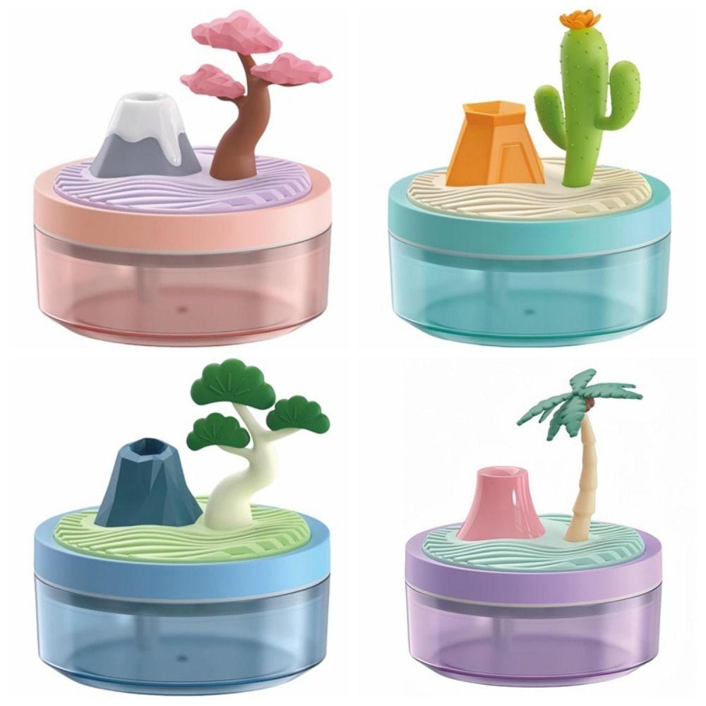 Creative Landscape Humidifier Cartoon Car Mist Maker Gift Cute Car Purifier  Home Decoration