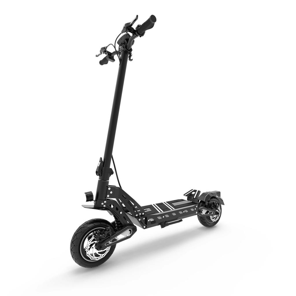 E-Scooter New DriveTron DT10 Foldable Adult Electric Scooter, 50km/h Electric Kick Scooter, 1000W Skateboards, 48V 15.6Ah Kickboard