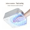 Mother-and-Child High-Power UV Nail and Thumb Curing Lamp, Quick-Dry Handheld Phototherapy Machine.