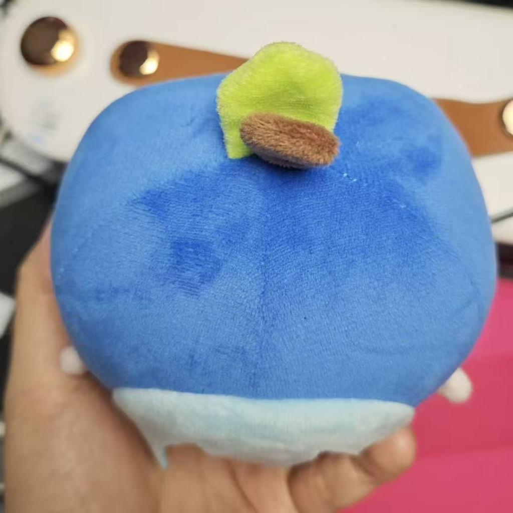 Kawaii Touhou Project Cirno Apple Dolls Anime Figure Toys Collection Girls Birthday Gift 10cm
