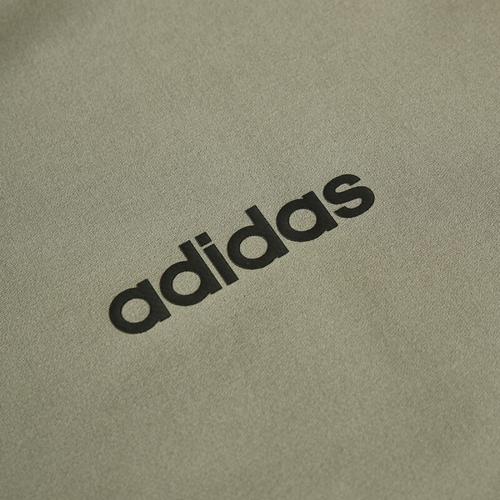 adidas Brand Logo Casual Long-Sleeve Jacket, Unisex, Olive Green