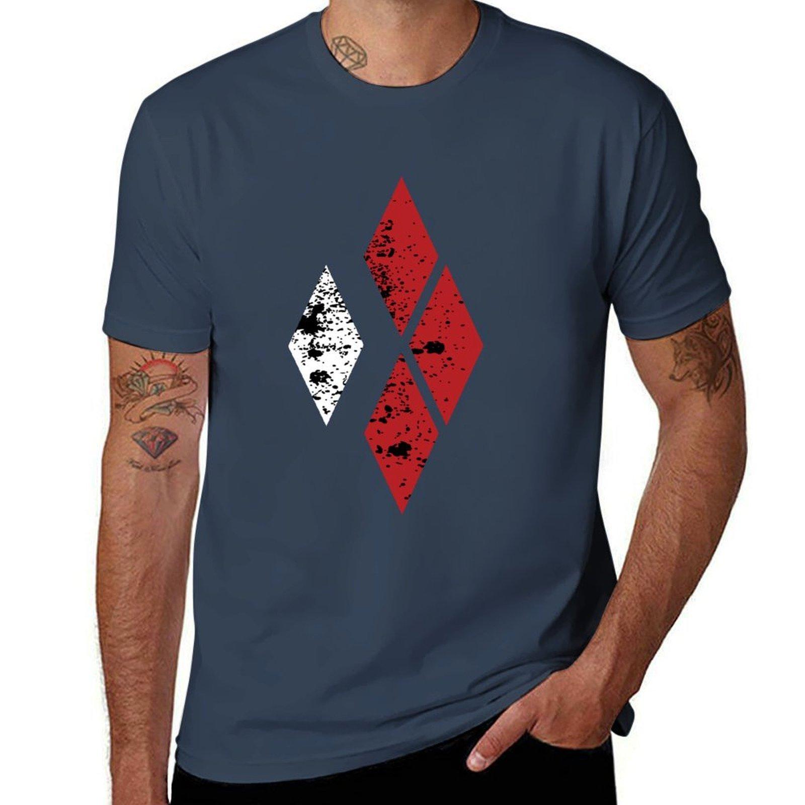 Quinn Diamonds TShirt Basic All Season Solid TShirt S