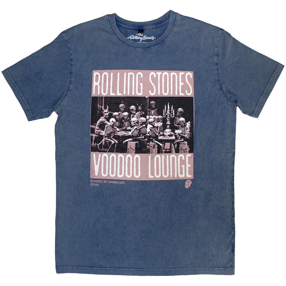 The Rolling Stones - Voodoo Lounge - Denim Blue Stone Wash  t-shirt Unisex T-Shirt L
