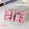 Nail Art Sponge: Professional Small Square Blending Tool for Gradient Blush and High-Density Cotton Application