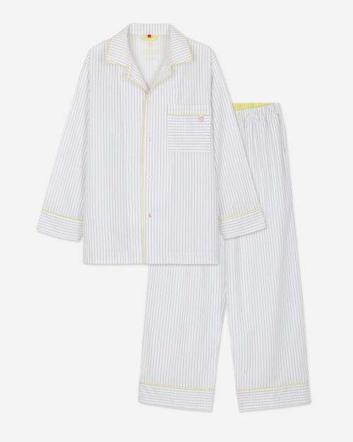 [DALPARTY] Blue Pencil Pajama Set [Shipped from Korea] 100% Authentic L