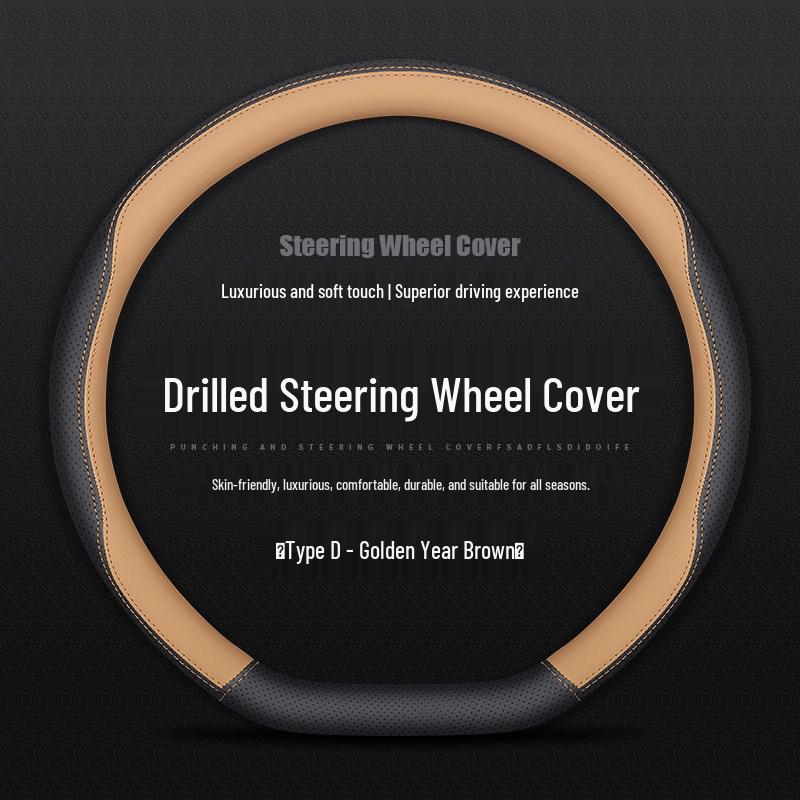 Ultra-Thin Anti-Slip Steering Wheel Cover for 2026 Ford Mondeo