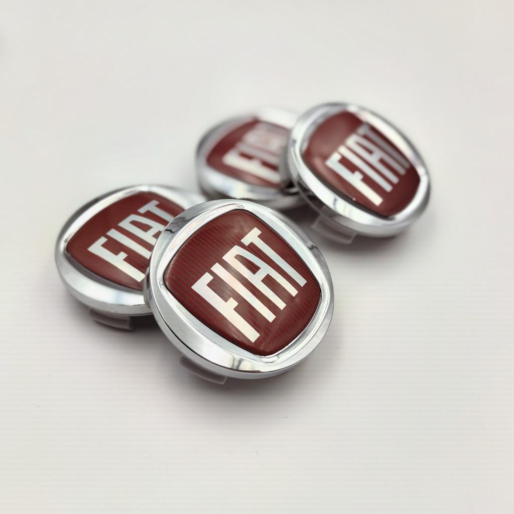 4pcs 60MM Car Wheel Hub Center Cover Emblem for FIAT 500 Ducato Panda Grande Punto Tipo Abarth Pulse Strada 600 500L Accessories