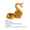 Python Modell Realistische Miniaturfigur PVC Vollmodell Parodie Trickspielzeug Lebensechte Riesenschlangenfigur Wildes Reptil Tiermodell Halloween-Geschenk