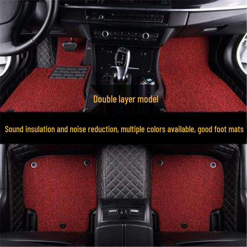 2017 Hyundai Elantra Dual-Layer Silk Coil Car Floor Mats