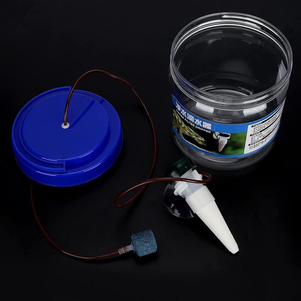 Reptile Chameleon Drinking Fountain Water Dripper, Reptile Water Dripper, Reptile Watering Tool, Reptile Drinking Feeder, for Snake, Gecko, Lizard,