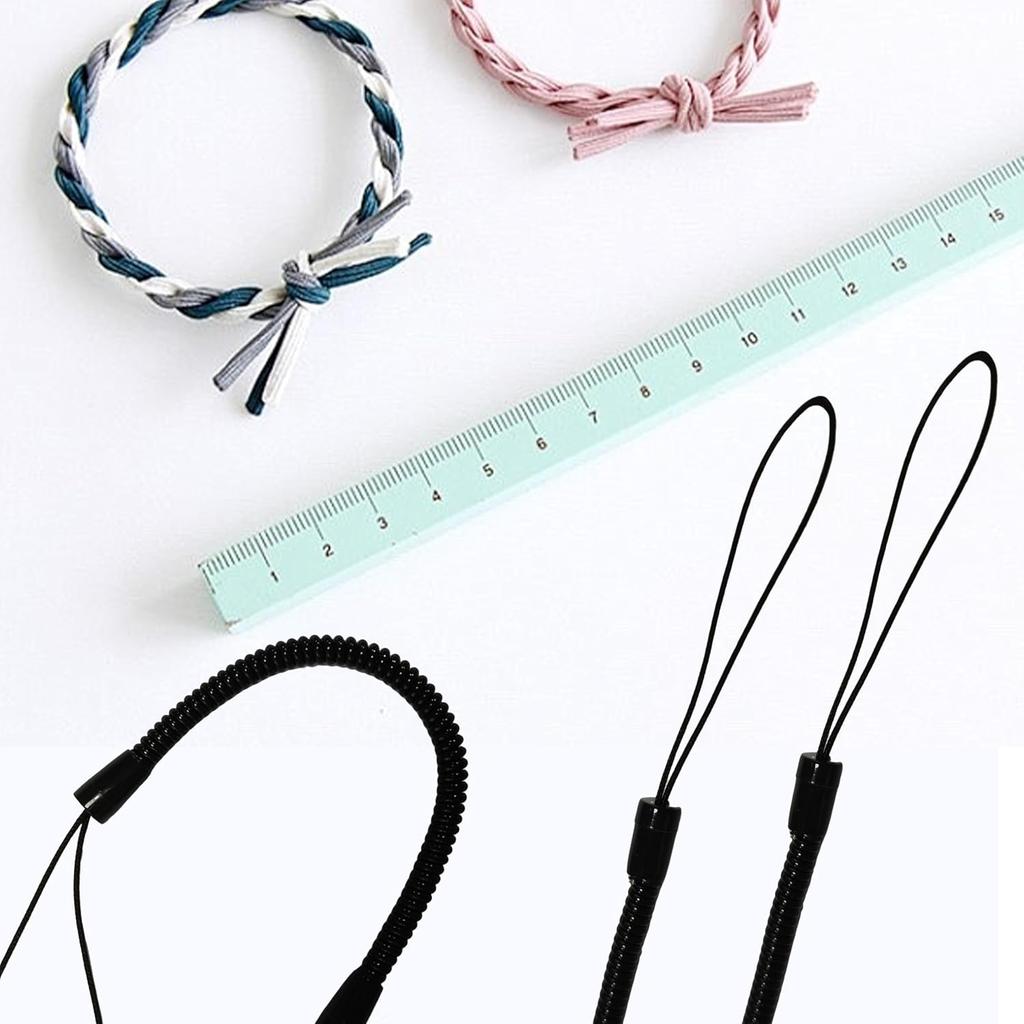20 PCS Elastic Lanyard Tether for Stylus, Retractable Pen Leash with Plastic String, Anti-Lose Pen Lanyard String for Touchscreen Drawing Pens
