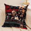Film The GGodfather Cushion Cover Silky Short Plush Invisible Zipper Dustproof Sofa Pillow Case For Home Decor