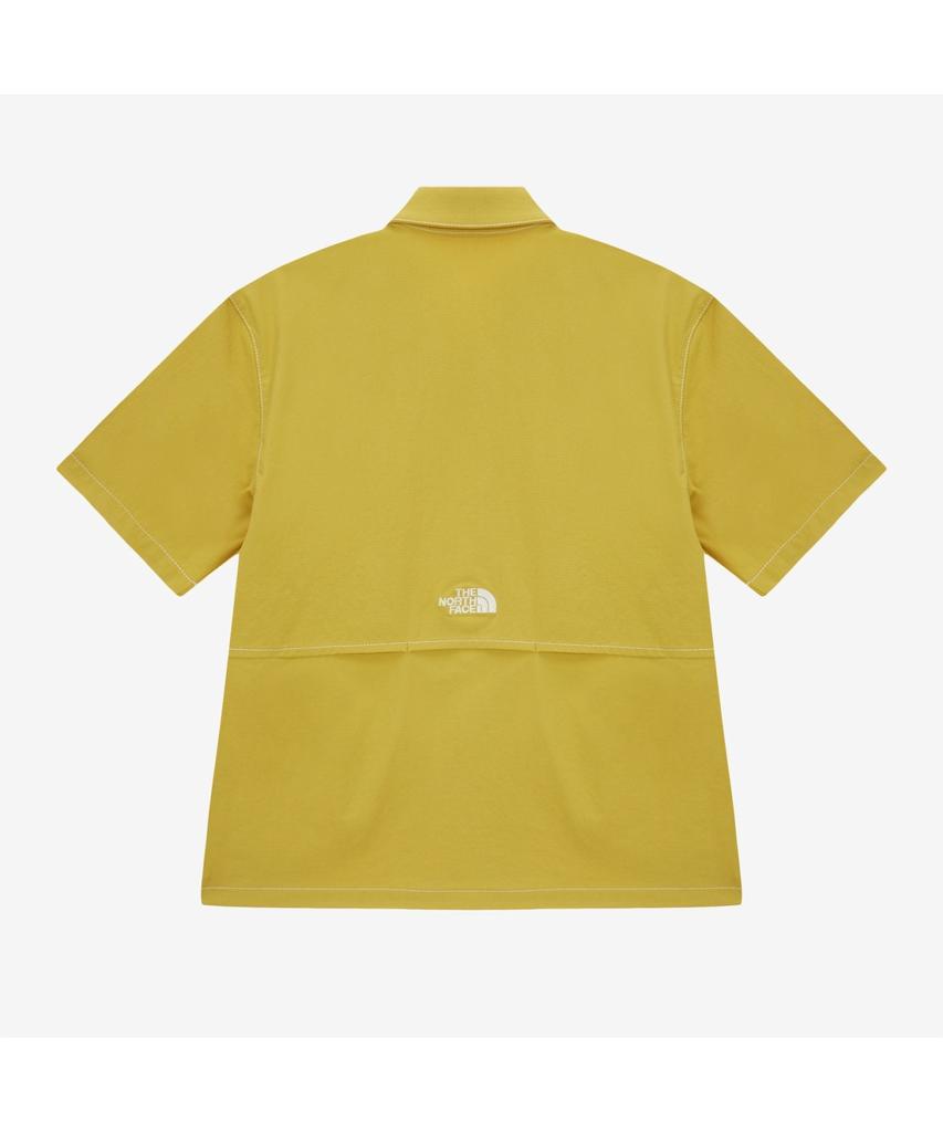 Noseupeiseu Nh8Ss01C Peak Hill Short Sleeve Shirt Mustard