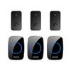Waterproof Self-Powered Wireless Doorbell with Three Outputs and Elderly Call Button