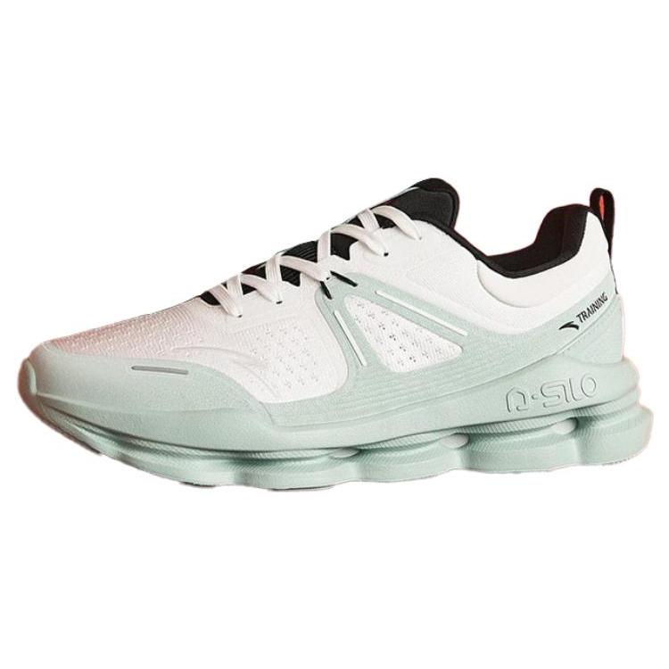 

Новые женские тренировочные кроссовки Anta с низким верхом, противоскользящие, износостойкие, переработанные, серые, карбоново-зеленые, черные 122347711-2 37.5