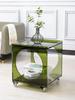 Creative Acrylic Sofa, Side Table, Small Corner Table, Movable Small Coffee Table, Storage, Storage, Small Side Table