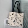 Nouveau Sac à Bandoulière en Toile - Sac à Dos Collège Rétro Ulzzang Grande Capacité pour Femme pour l'Automne/Hiver