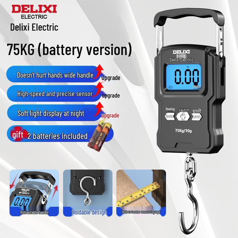 Delixi Electric Portable Handheld Precision Scale for Household Use