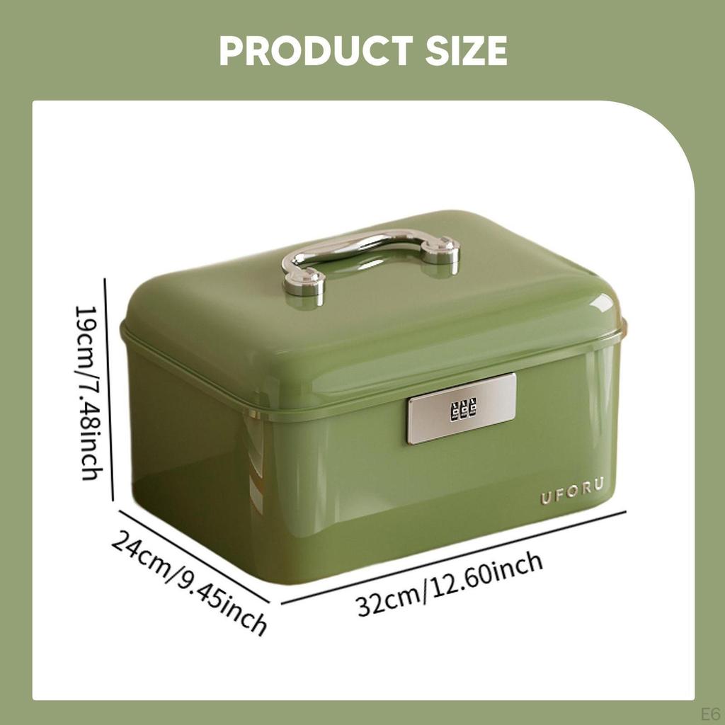 Contenitore Bin Cassa con Serratura Conveniente Elegante Versatile con Serratura per Ufficio
