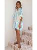2025 Loose Casual Holiday Printed Linen Jumpsuit