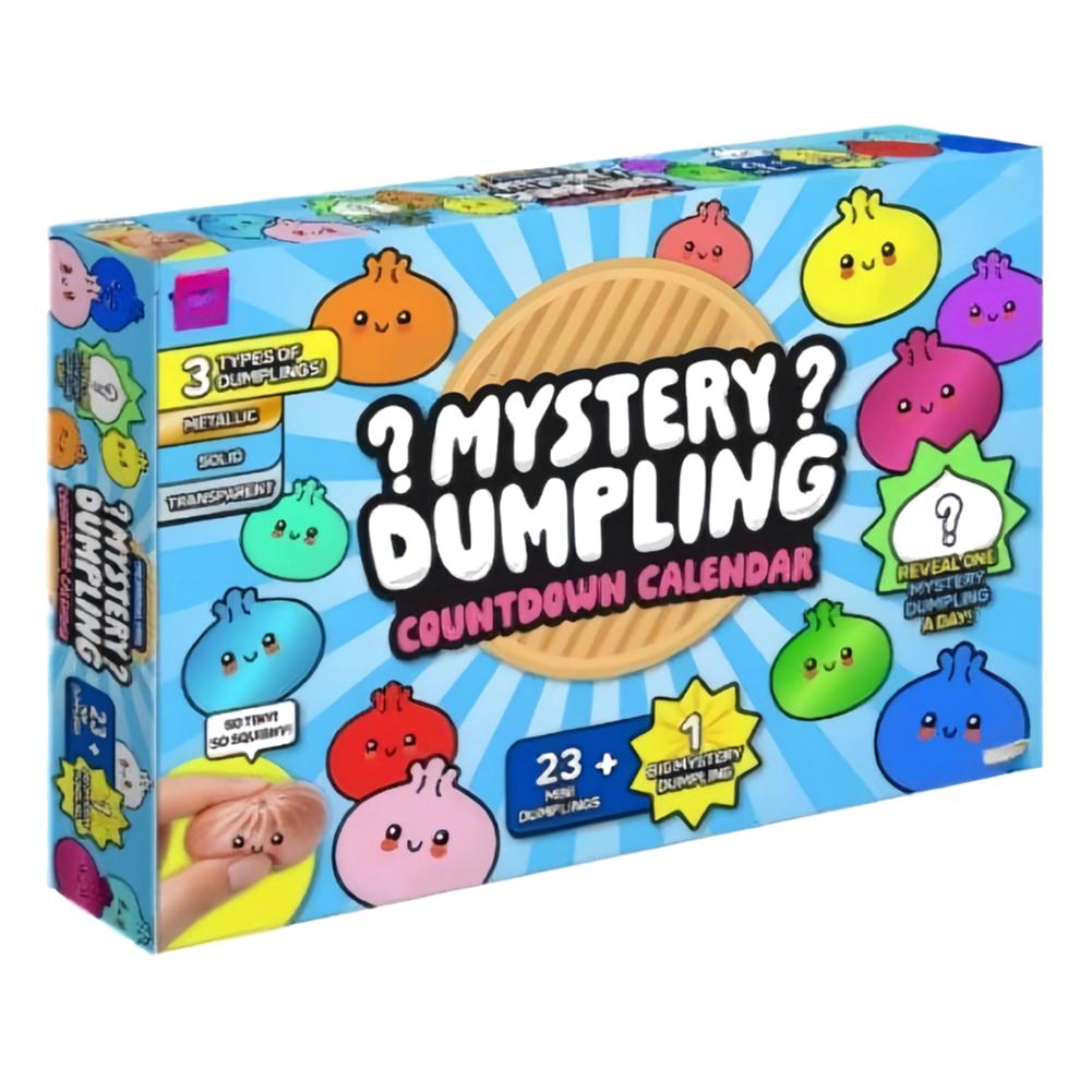 24 Dagen Knijp Speelgoed Dumpling Advents Countdown Kalender Langzaam Rijzend Knijp Speelgoed Dumpling Decompressie Deeg Dumpling Knijpspeeltjes black