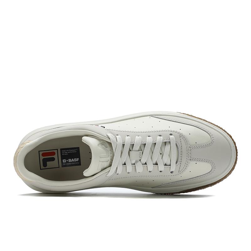 FILA Olimpica Casual Versatile Durable Low-Top Skate Shoes Men Sneakers Yellow Brown F12M441208FBA