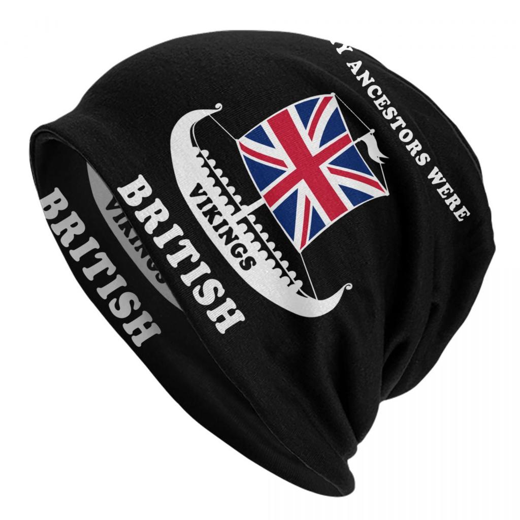 Union Jack UK Skullies Beanies Caps Unisex Winter Warm Knitted Hat United Kingdom British Flag Bonnet Hats Outdoor Ski Cap