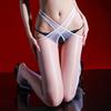 Xiyue "Light Bound" Sexy Charm Cross Aurora Stockings Oil Shiny Ultra-Thin Pantyhose Nightclub Sentiment Black Silk Woman