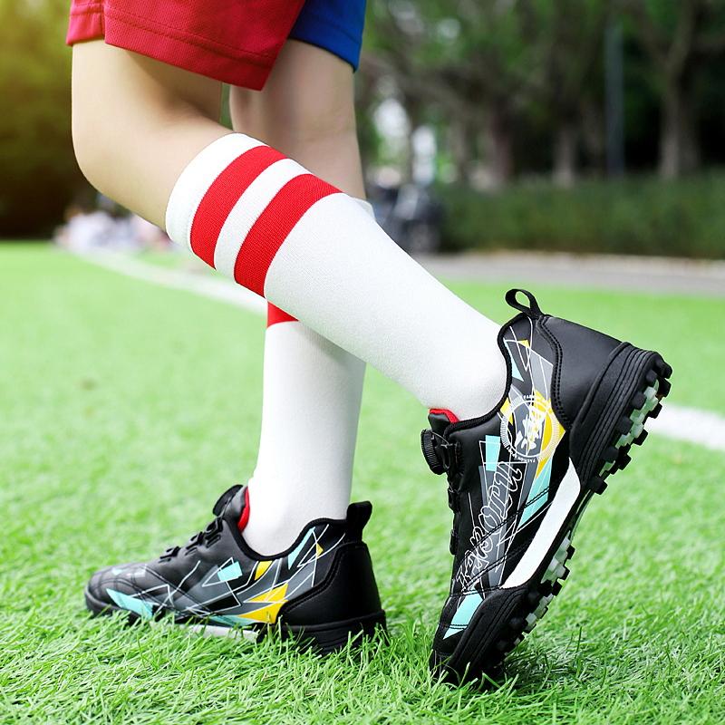 28-39 Children's Football Boots Fast and Convenient Short-nail Rotation with Children's Sports Football Shoes