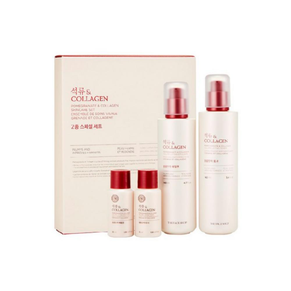 The Face Shop Tonico & Emulsione Voulume Lifting Melograno & Collagene