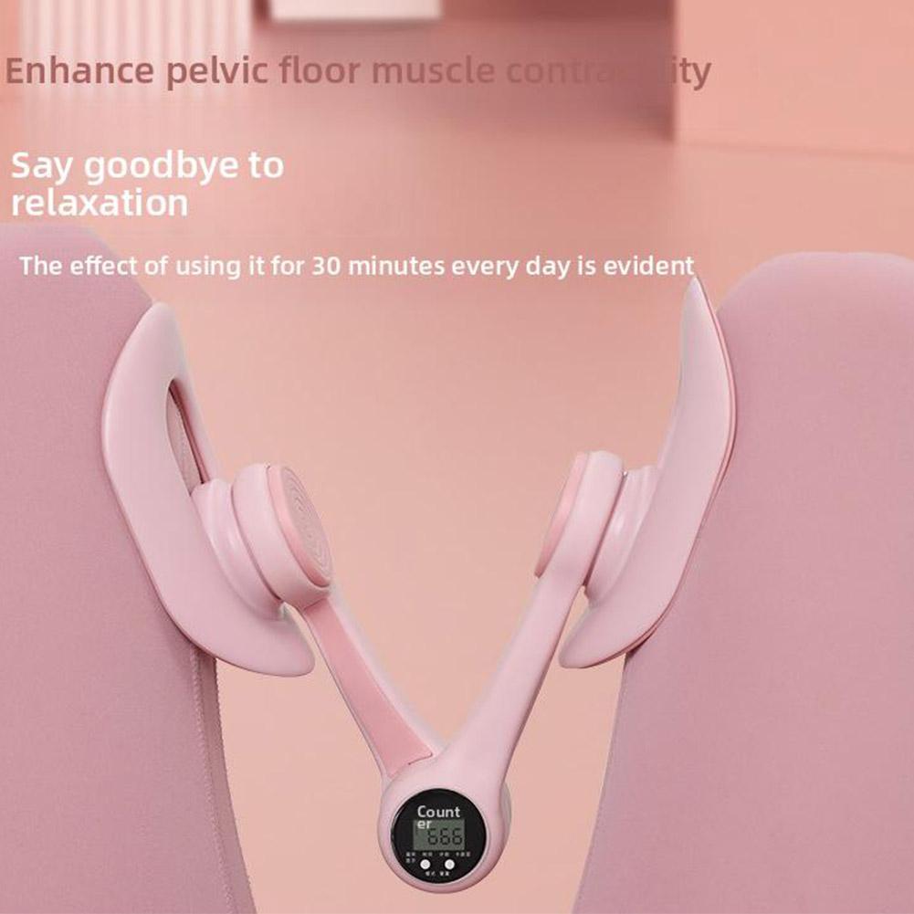 Pelvic Floor Muscle Trainer Inner Thigh Toner Leg Clamp Beautiful ABS Home Trainer Legs Kegel E L2Q3