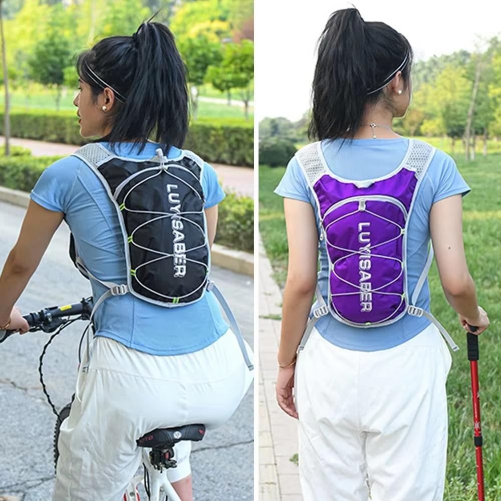 Breathable Hiking Hydration Vest 2L Water Vest for Running Marathon Hydrating Backpack  Cycling